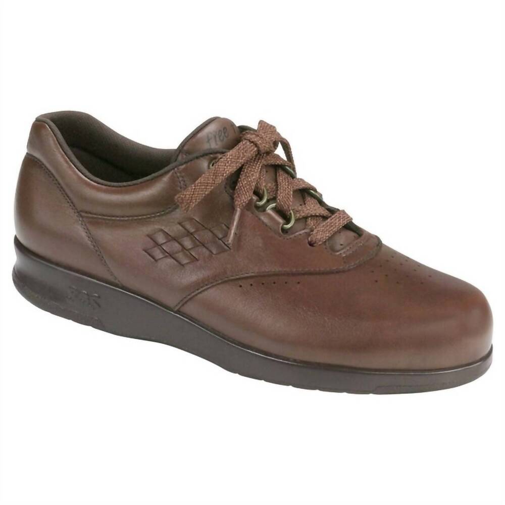 NEW SAS men's freetime walking shoe in teak